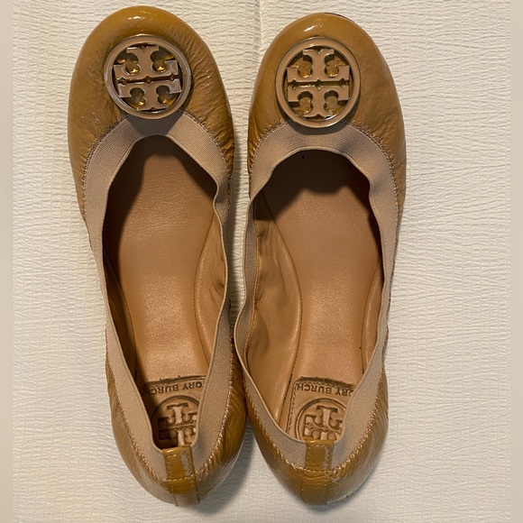 Nude leather Tory Burch flats - Picture 2 of 7